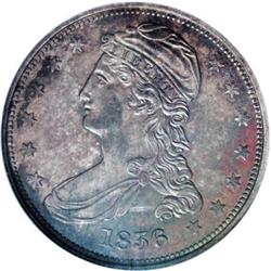 1836 50C Reeded Edge MS61 NGC