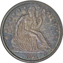 1841 50C MS64 NGC