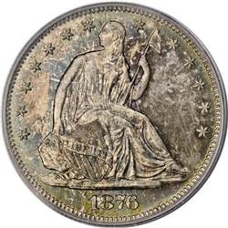 1876-S 50C MS66 PCGS