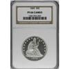 Image 3 : 1869 50C PR66 Cameo NGC