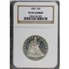 Image 3 : 1883 50C PR65 Cameo NGC