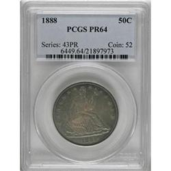 1888 50C PR64 PCGS