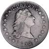 Image 1 : 1795 $1 Flowing Hair, Three Leaves VF35 NGC