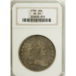 1799 $1 7x6 Stars VF25 NGC