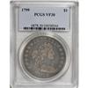 Image 3 : 1799 $1 7x6 Stars VF30 PCGS
