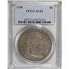 Image 3 : 1799 $1 7x6 Stars AU53 PCGS