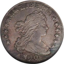 1800 Dotted Date $1 B-14, BB-194 XF45 NGC