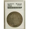 Image 3 : 1802 $1 Narrow Date XF40 Details ANACS B-6