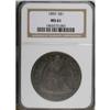 Image 1 : 1859 $1 MS61 NGC