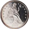 Image 1 : 1867 $1 PR64 Cameo NGC