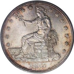 1875 T$1 MS64 PCGS