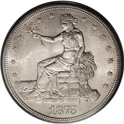1875-S T$1 MS64 PCGS