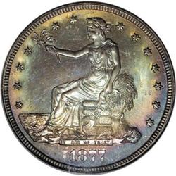 1877 T$1 PR65 NGC