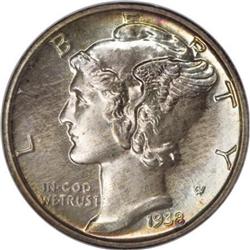 1938 10C PR68 NGC