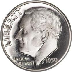 1950 10C PR68 Deep Cameo NGC