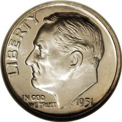 1951 10C PR69 Cameo NGC