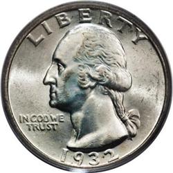 1932-D 25C MS63 PCGS