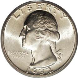 1932-D 25C MS64 PCGS