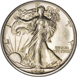 1921-S 50C MS60 Uncertified