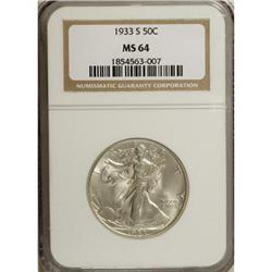 1933-S 50C MS64 NGC