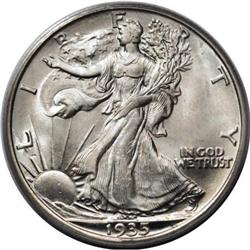 1935-S 50C MS66 PCGS