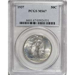 1937 50C MS67 PCGS