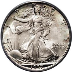 1937-S 50C MS67 PCGS