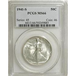 1941-S 50C MS66 PCGS