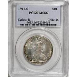 1941-S 50C MS66 PCGS