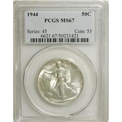1944 50C MS67 PCGS