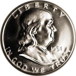 1951 50C PR67 Cameo NGC