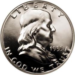 1955 50C PR69 Cameo NGC