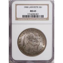 1900 $1 Lafayette Dollar MS63 NGC