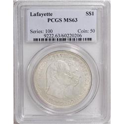 1900 $1 Lafayette Dollar MS63 PCGS