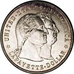 1900 $1 Lafayette Dollar MS65 PCGS