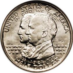 1921 50C Alabama 2x2 MS66 NGC