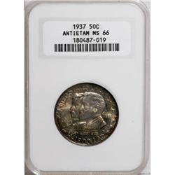 1937 50C Antietam MS66 NGC