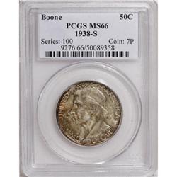1938-S 50C Boone MS66 PCGS