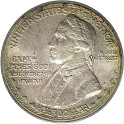 1928 50C Hawaiian MS62 PCGS