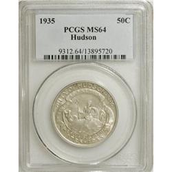 1935 50C Hudson MS64 PCGS