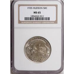 1935 50C Hudson MS65 NGC