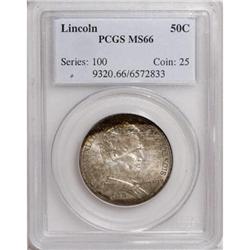 1918 50C Lincoln MS66 PCGS