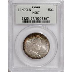 1918 50C Lincoln MS67 PCGS