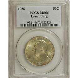 1936 50C Lynchburg MS66 PCGS