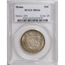 1920 50C Maine MS66 PCGS