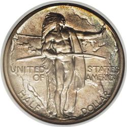 1938-D 50C Oregon MS68 NGC