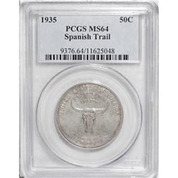 1935 50C Spanish Trail MS64 PCGS
