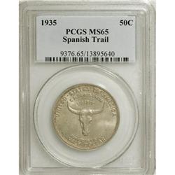 1935 50C Spanish Trail MS65 PCGS