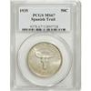 Image 3 : 1935 50C Spanish Trail MS67 PCGS