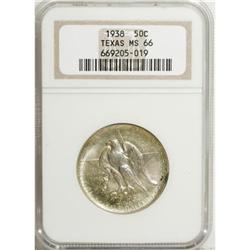 1938 SET Texas PDS Set MS66 NGC.